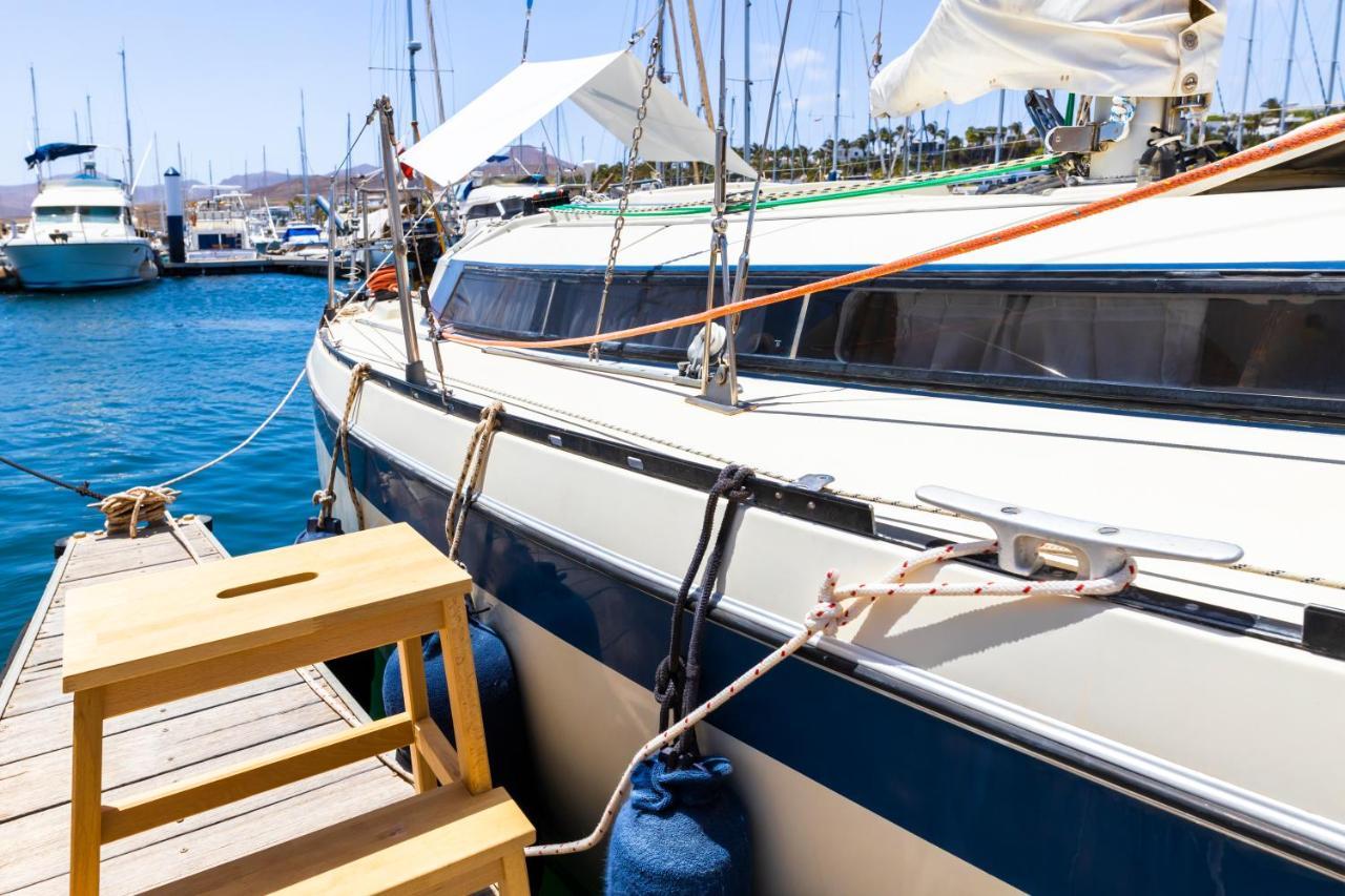 Seaside Chill-Out Stay On A Sail Yacht Puerto Calero Exterior foto